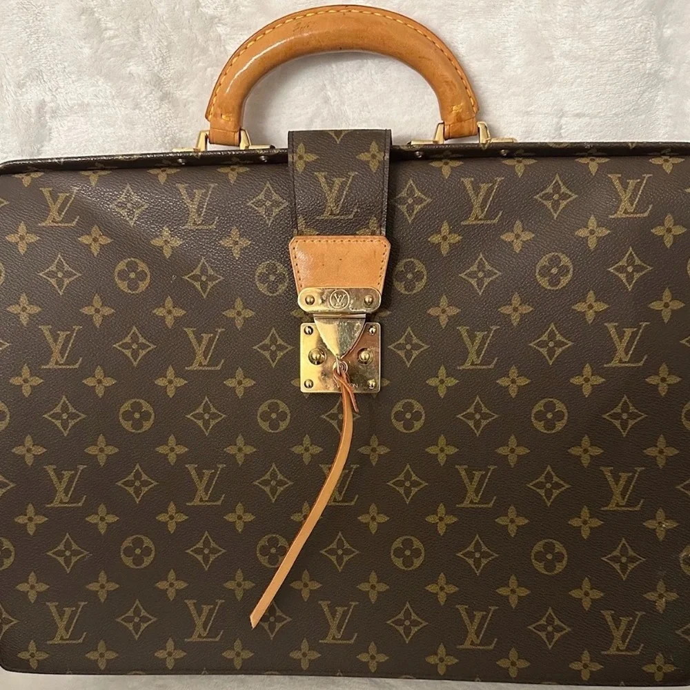 Louis Vuitton Classic Monogram Serviette Conseiller Briefcase